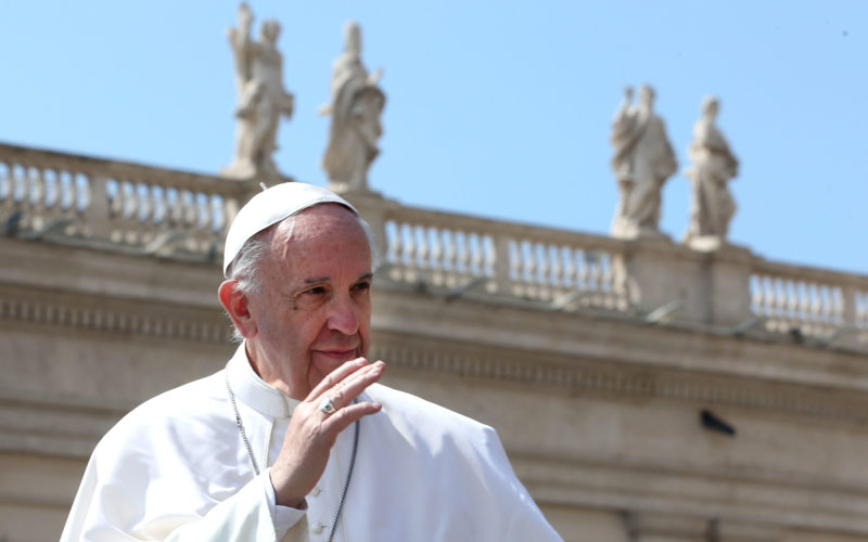 Pope says marriage can only be between a man and a woman and ‘we cannot change it’