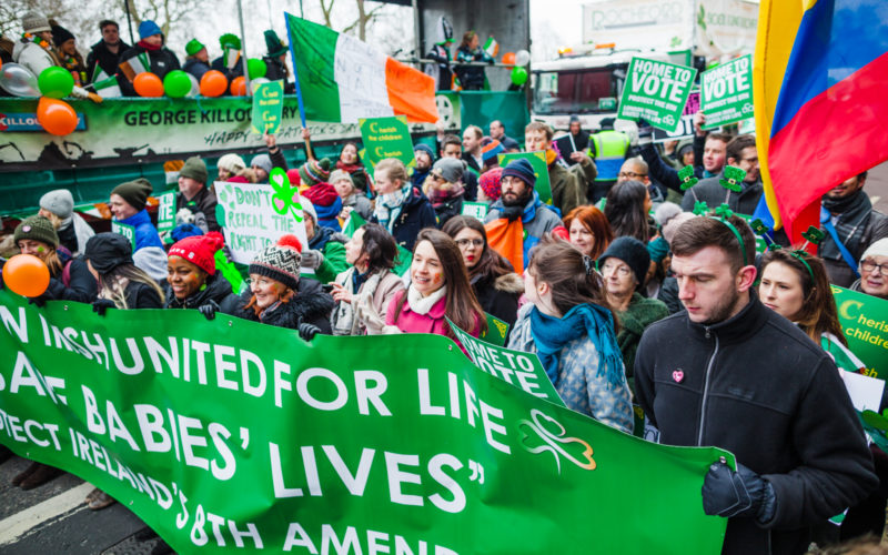 Irish pro-lifers join London St Patrick’s Day parade