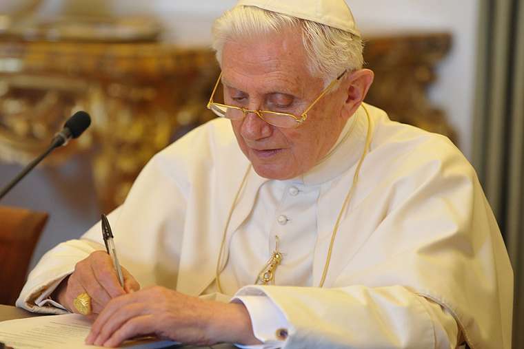 Benedict XVI’s unpublished letter- God is key to understanding human rights