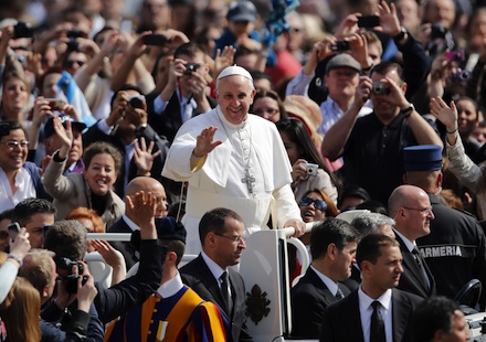 Pope: True freedom is not being a slave to one