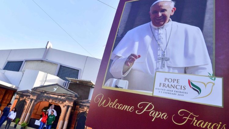 Excitement as Pope Francis